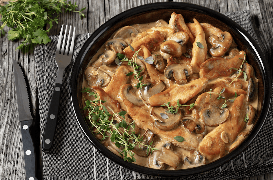 Курица в сливочном соусе